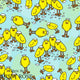 Design 1066 - Chicks Fabric