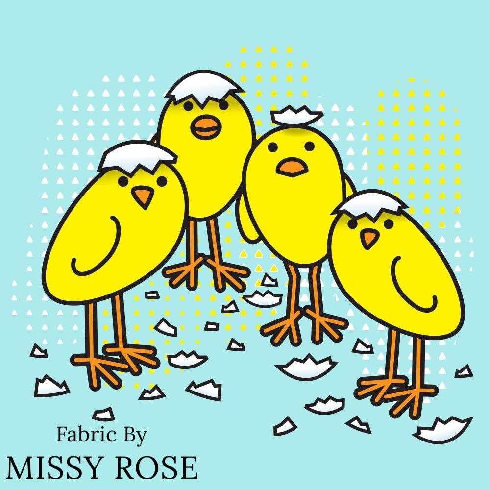 Design 1066 Panel Fabric – custom printed pre-order fabric Australia | Fabric by Missy Rose