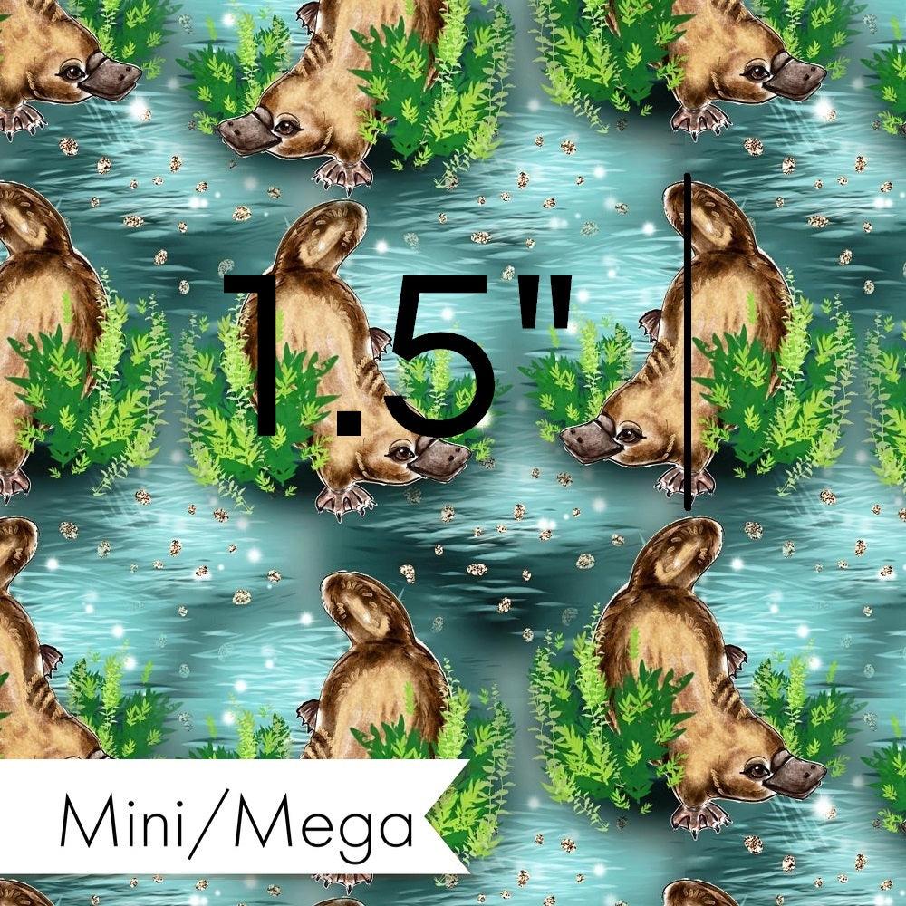 Design 1068 Platypus Fabric – Australian custom printed fabric pre-order | Fabric by Missy Rose