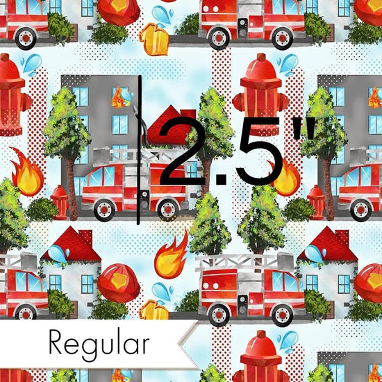 Design 1070 - Fire Truck Fabric