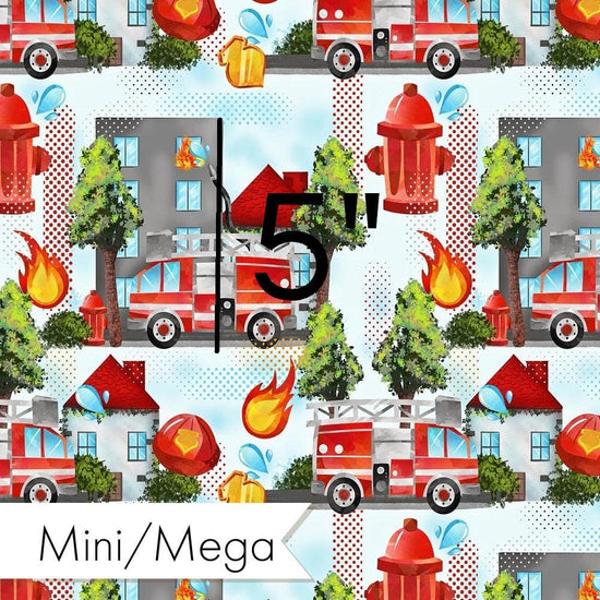 Design 1070 - Fire Truck Fabric