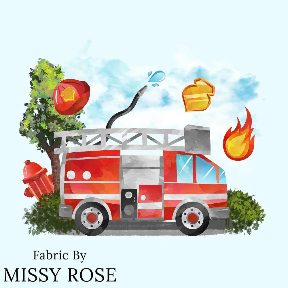 Design 1070 Panel Fabric – premium custom printed fabric for sewing | Fabric by Missy Rose