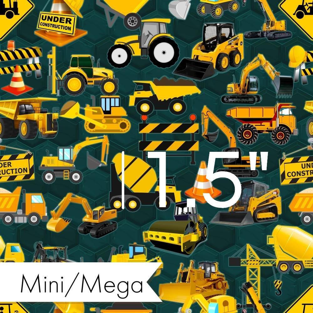 Design 1073 Construction Fabric – Australian custom printed fabric pre-order | Fabric by Missy Rose