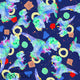 Design 1075 - Watercolour Dino Fabric