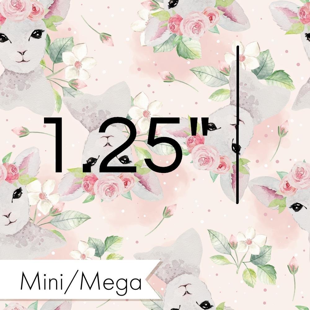 Design 1076 Pink Lamb Fabric – premium custom printed fabric for sewing | Fabric by Missy Rose