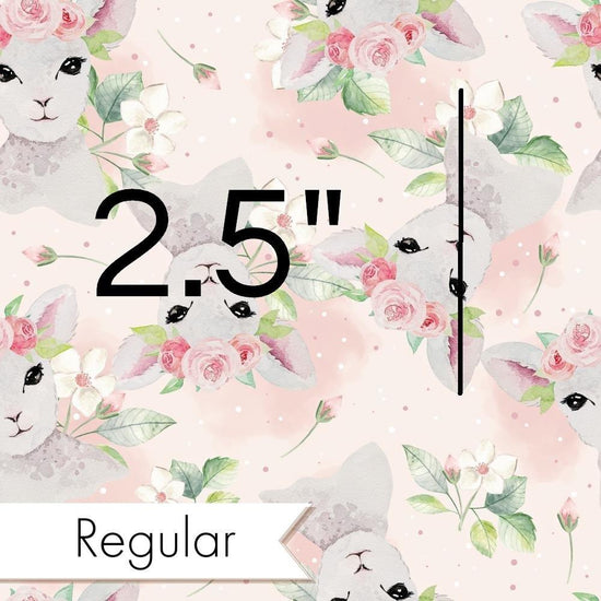 Design 1076 - Pink Lamb Fabric