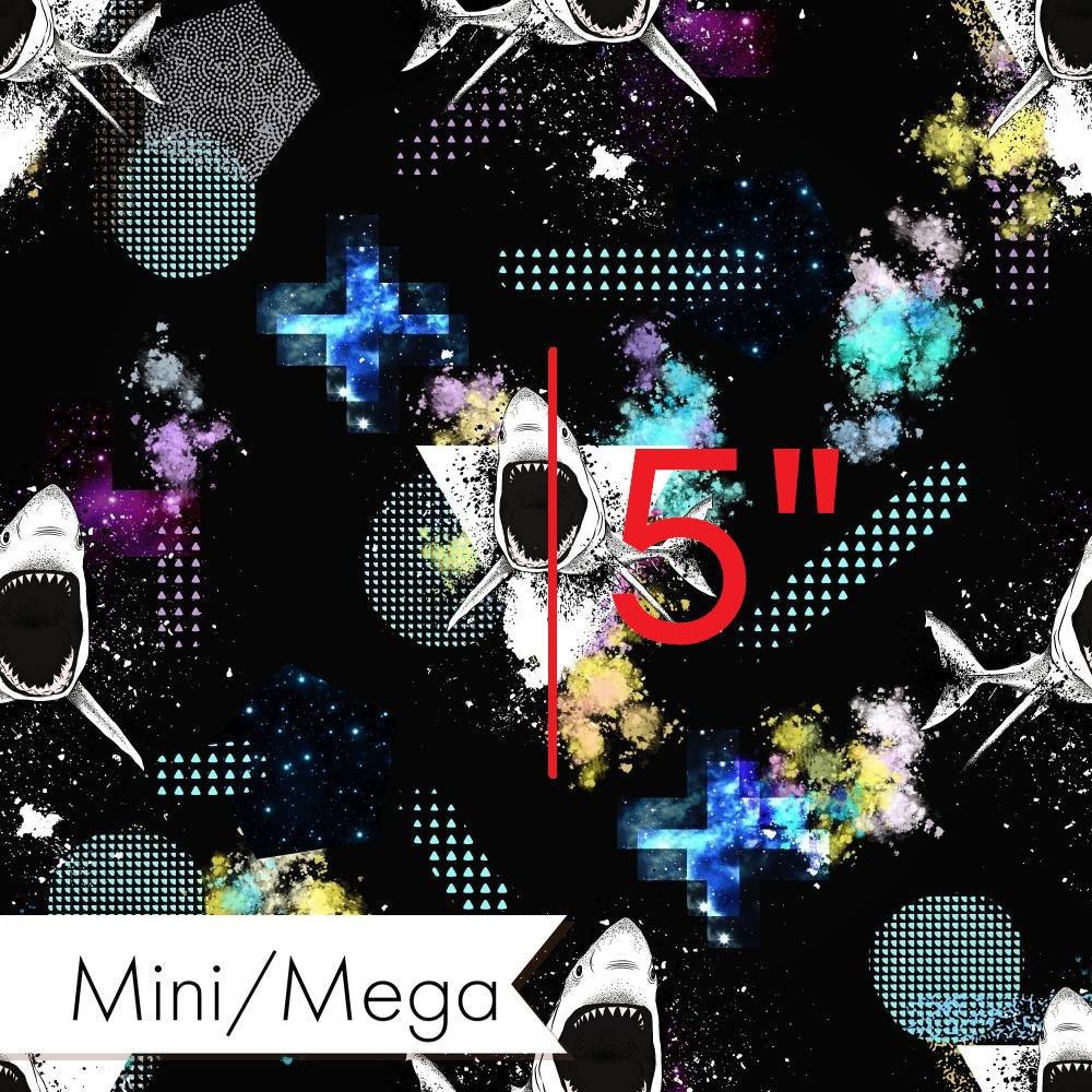Design 1079 Geo Shark Fabric – pre-order designer fabric Australia | Fabric by Missy Rose