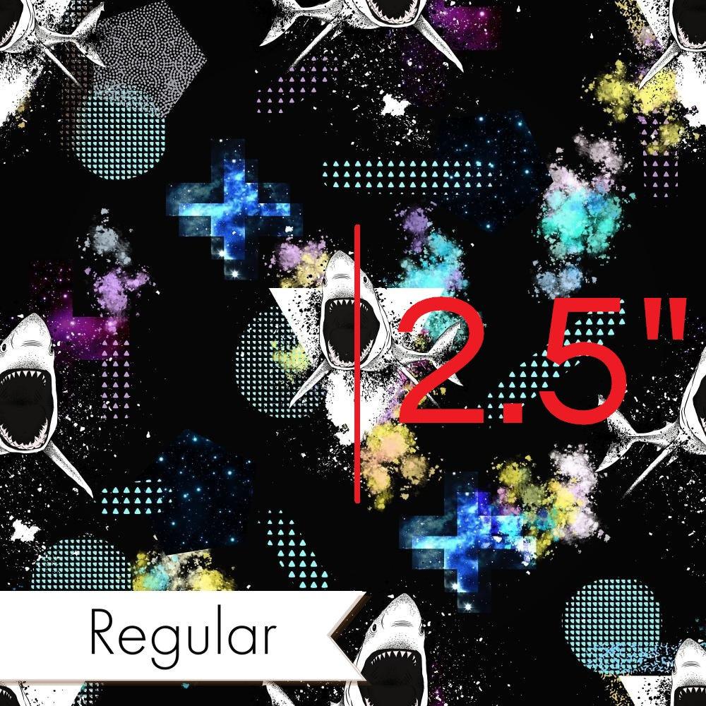 Design 1079 Geo Shark Fabric – premium custom printed fabric for sewing | Fabric by Missy Rose
