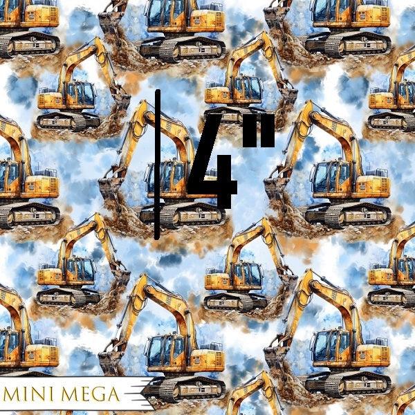 Unlimited - Excavator Fabric - Fabric by Missy Rose Pre-Order