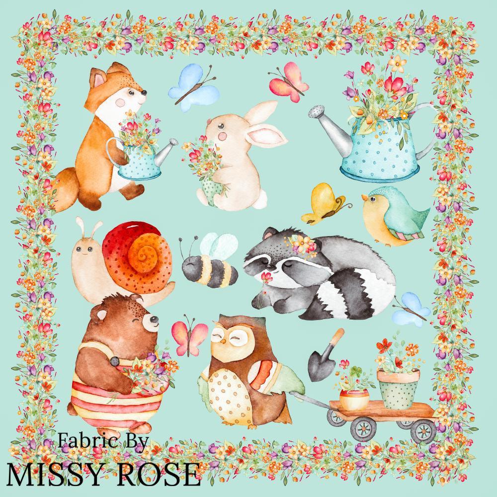 Design 1087 Panel Fabric – Australian custom printed fabric pre-order | Fabric by Missy Rose