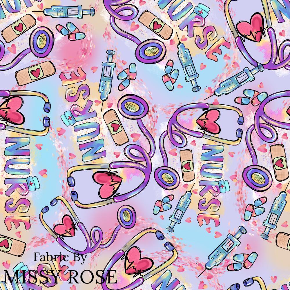 Design 1088 Nurse Fabric – Australian custom printed fabric pre-order | Fabric by Missy Rose