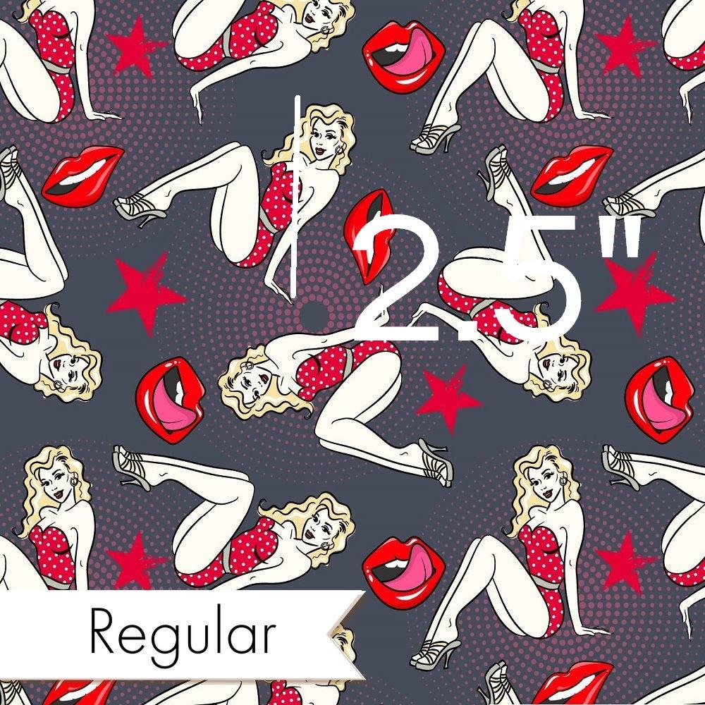 Design 1090 Pinup Fabric – custom printed pre-order fabric Australia | Fabric by Missy Rose