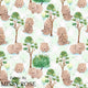 Design 1093 - Green Wombat Fabric