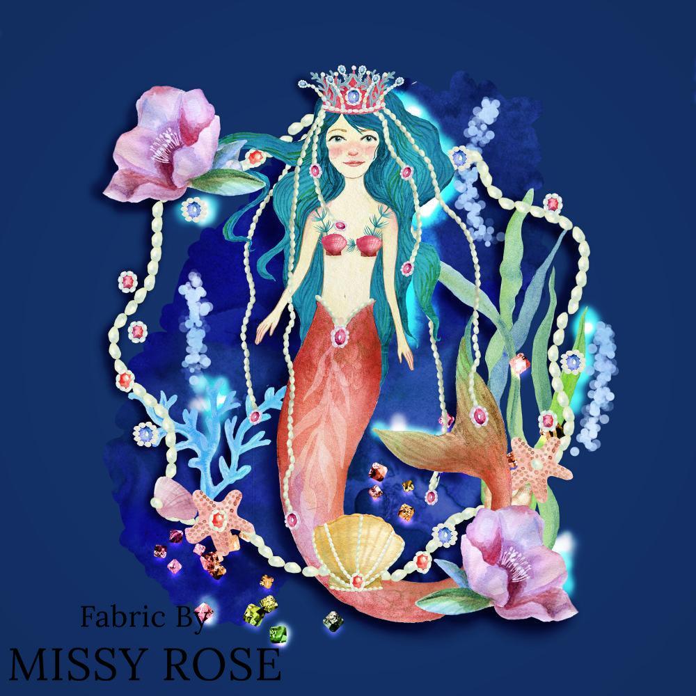 Design 1098 Panel Fabric – premium custom printed fabric for sewing | Fabric by Missy Rose