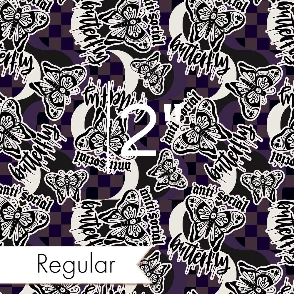 Design 11 Antisocial Butterfly Fabric – pre-order designer fabric Australia | Fabric by Missy Rose