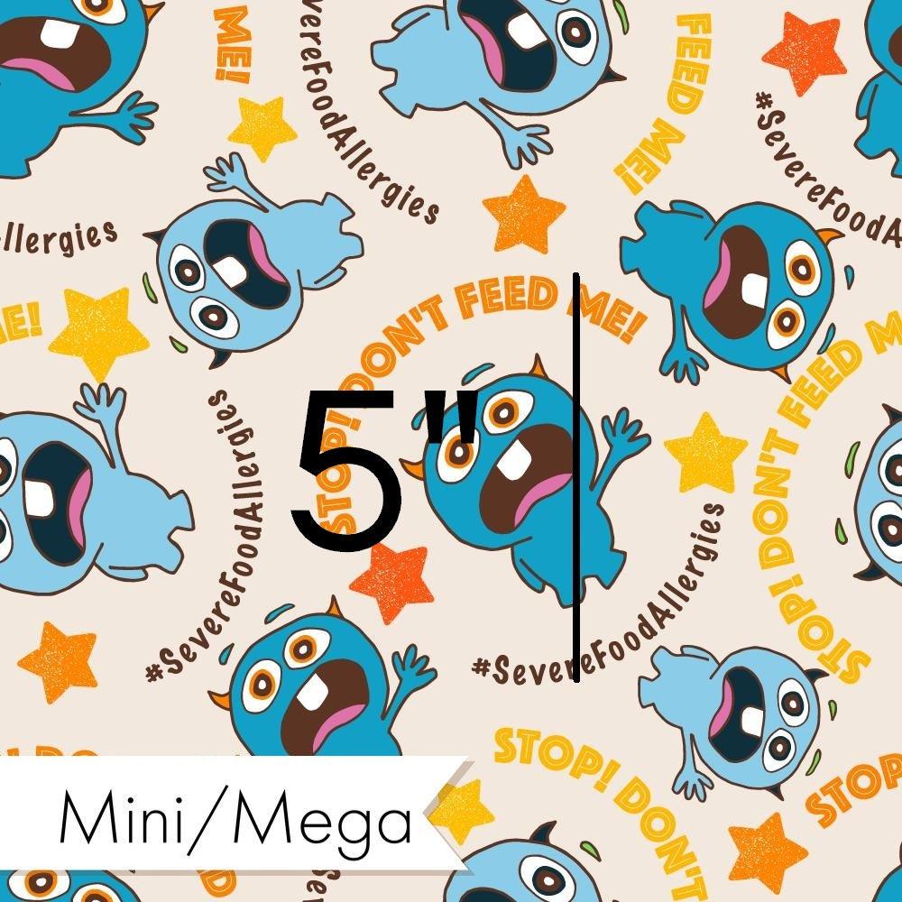 Design 110 Food Allergies Fabric – made-to-order custom fabric by the metre | Fabric by Missy Rose