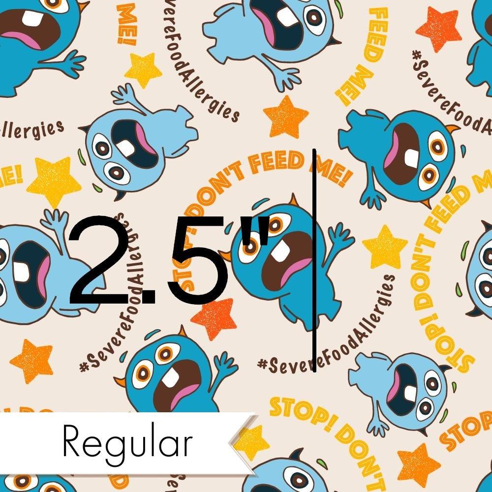 Design 110 Food Allergies Fabric – custom printed pre-order fabric Australia | Fabric by Missy Rose
