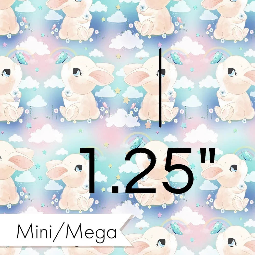 Design 1101 Cute Bunny Fabric – pre-order designer fabric Australia | Fabric by Missy Rose