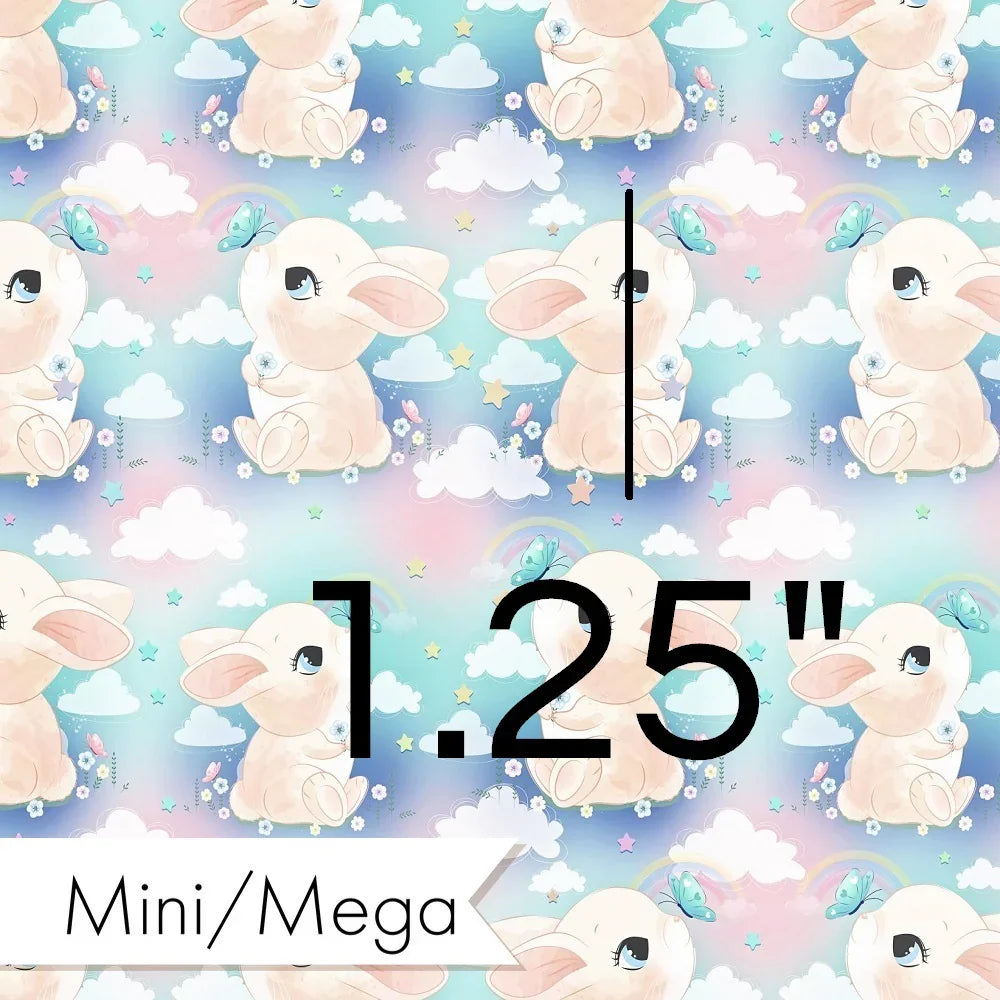 Design 1101 Cute Bunny Fabric – pre-order designer fabric Australia | Fabric by Missy Rose