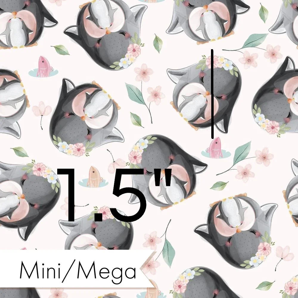 Design 1103 Penguin Fabric – Australian custom printed fabric pre-order | Fabric by Missy Rose