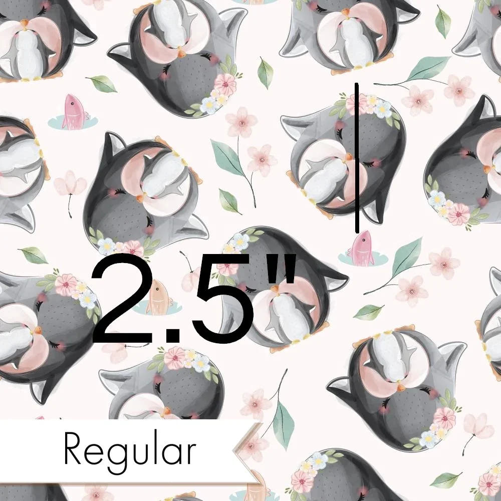 Design 1103 Penguin Fabric – made-to-order custom fabric by the metre | Fabric by Missy Rose
