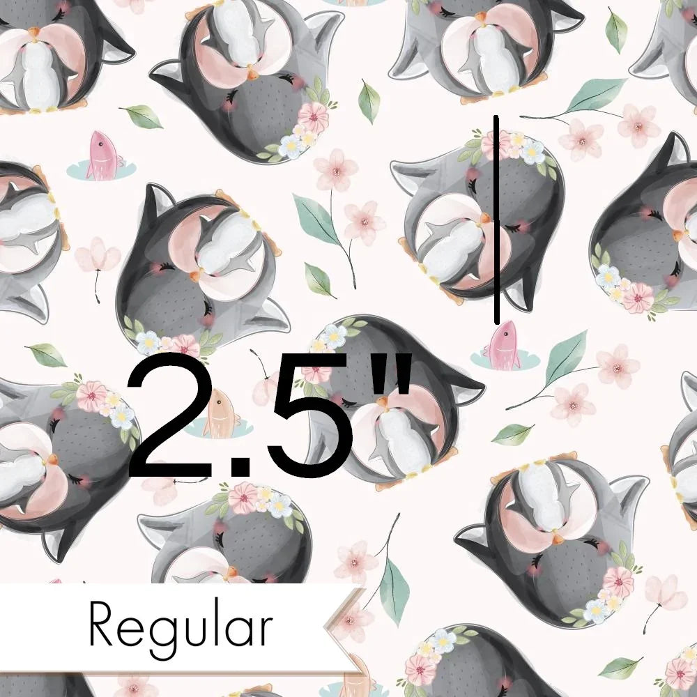 Design 1103 Penguin Fabric – made-to-order custom fabric by the metre | Fabric by Missy Rose