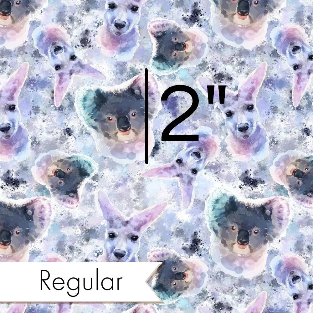 Design 1106 Australian Animals Fabric – custom printed pre-order fabric Australia | Fabric by Missy Rose