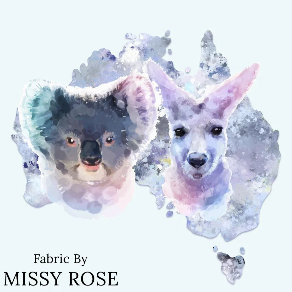 Design 1106 Panel Fabric – made-to-order custom fabric by the metre | Fabric by Missy Rose