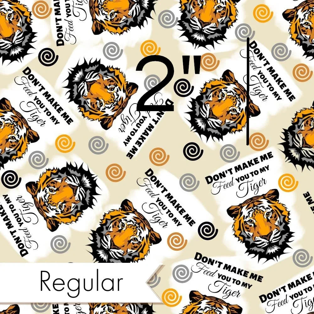 Design 1107 Tiger Fabric – pre-order designer fabric Australia | Fabric by Missy Rose