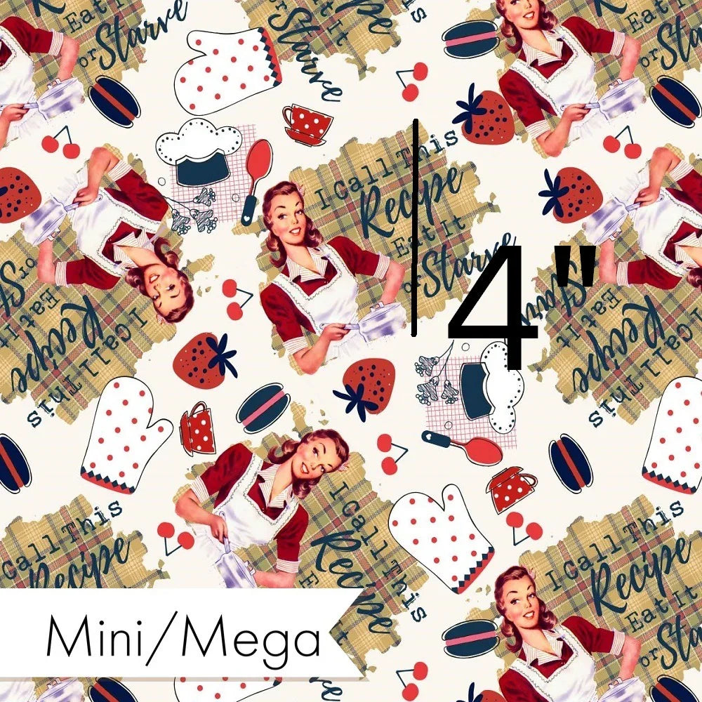 Design 1108 Funny Cooking Fabric – Australian custom printed fabric pre-order | Fabric by Missy Rose