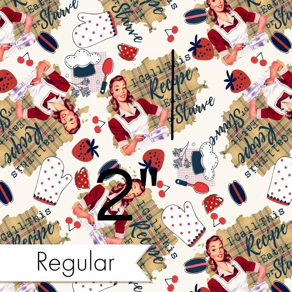 Design 1108 Funny Cooking Fabric – made-to-order custom fabric by the metre | Fabric by Missy Rose