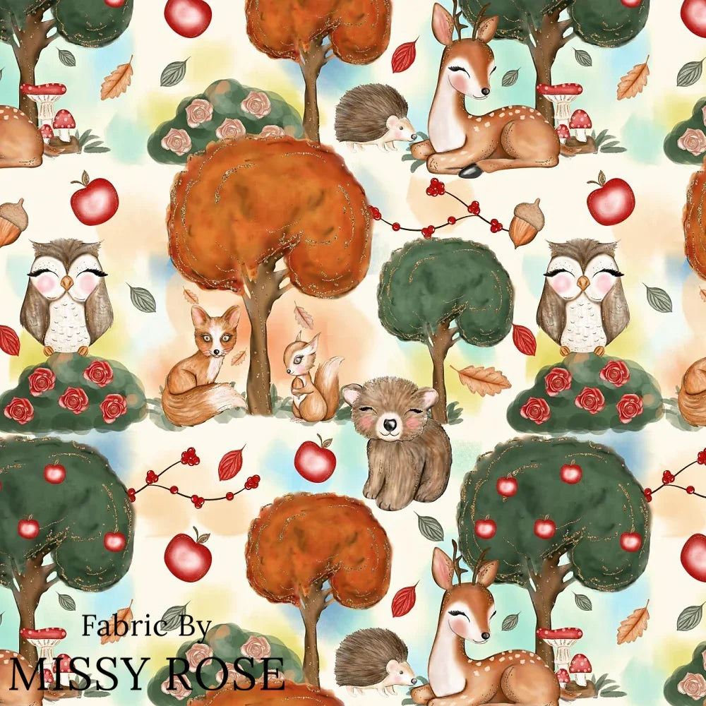 Design 1113 Woodlands Fabric – pre-order designer fabric Australia | Fabric by Missy Rose