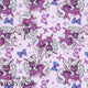Design 1119 - Purple Pegasus Fabric