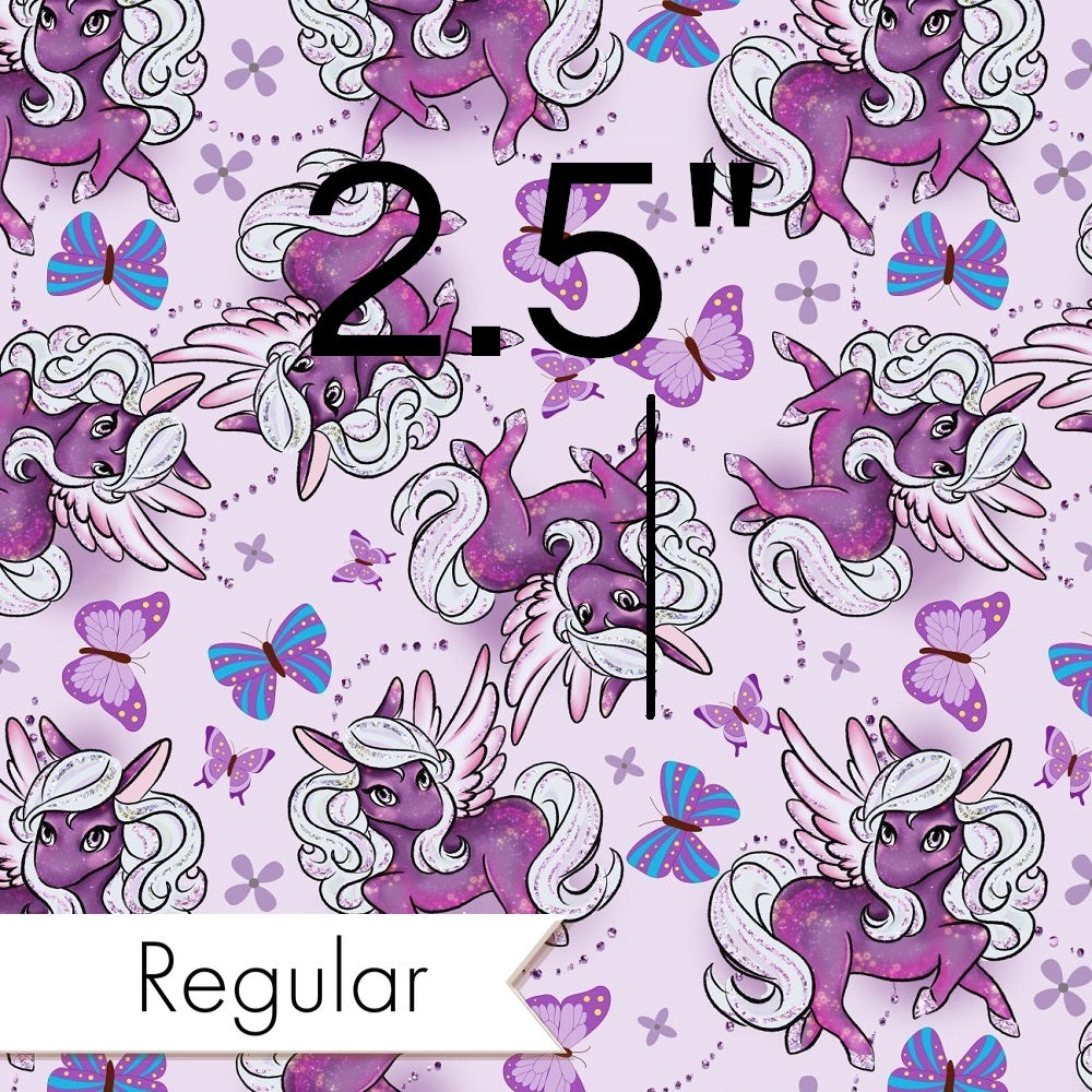 Design 1119 - Purple Pegasus Fabric