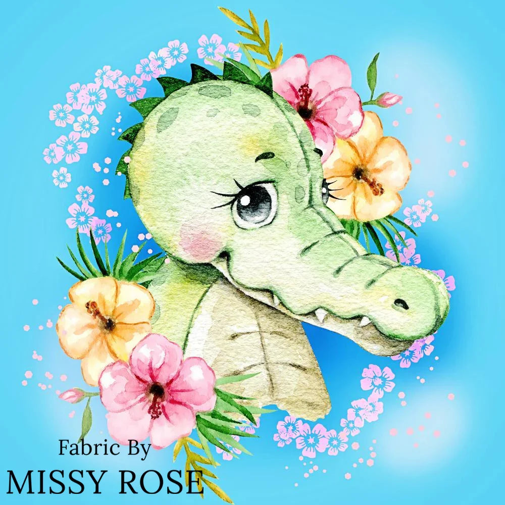 Design 1121 Panel Fabric – premium custom printed fabric for sewing | Fabric by Missy Rose