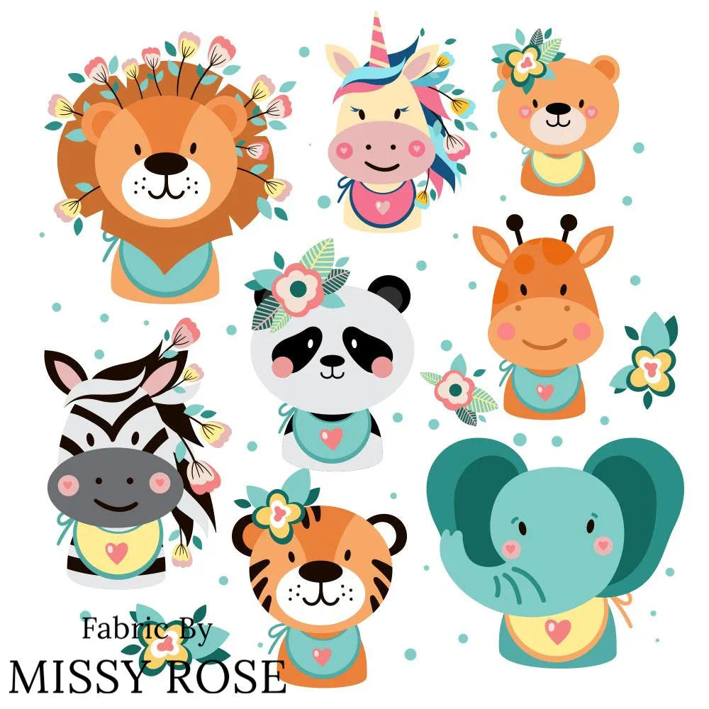 Design 1122 Panel Fabric – made-to-order custom fabric by the metre | Fabric by Missy Rose
