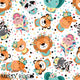 Design 1122 - Cute Animal Face Fabric
