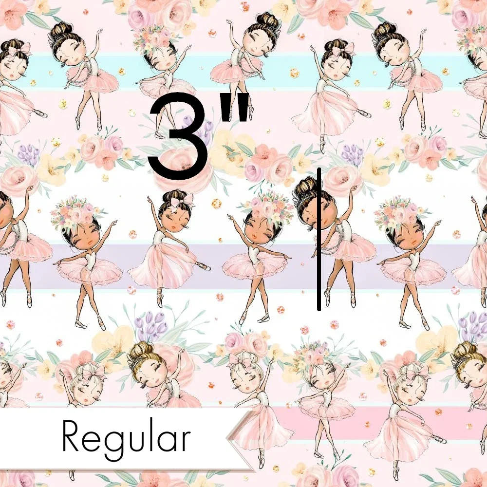 Design 1123 Ballerina Fabric – custom printed pre-order fabric Australia | Fabric by Missy Rose