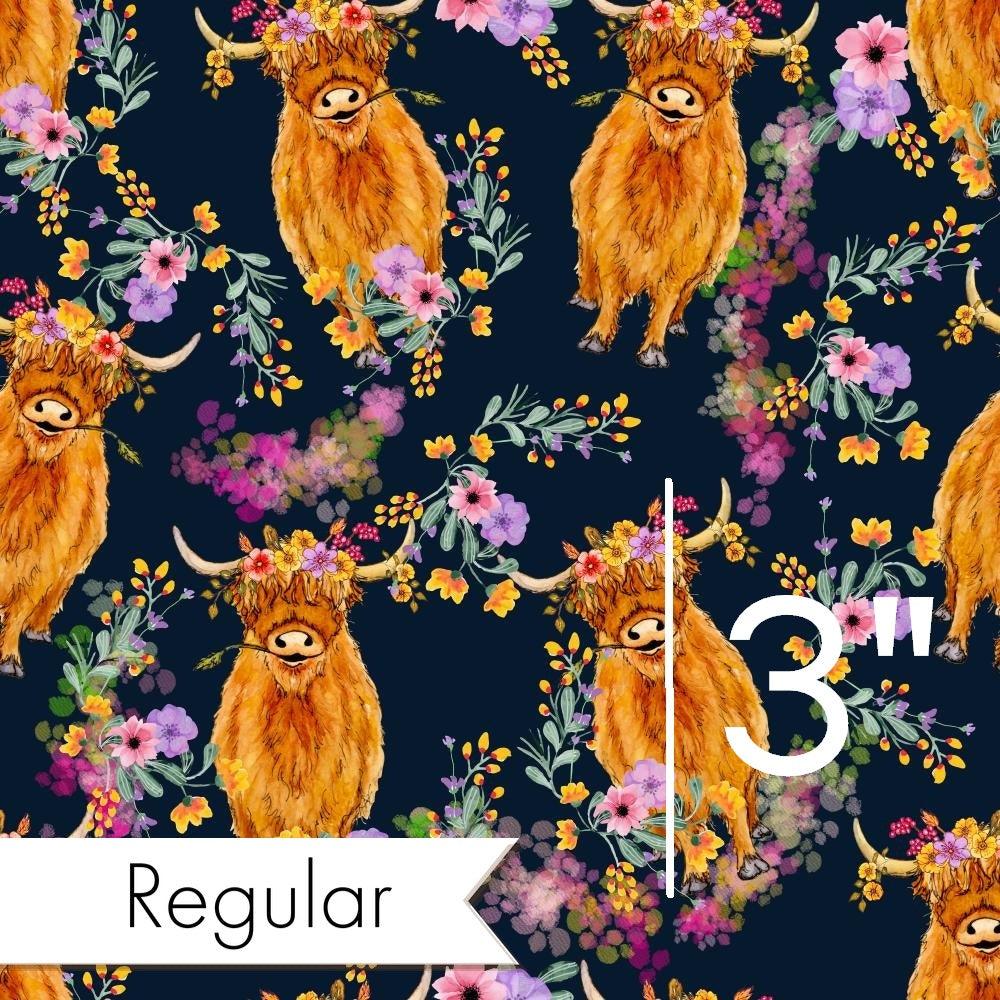 Design 113 Navy Highland Fabric – pre-order designer fabric Australia | Fabric by Missy Rose