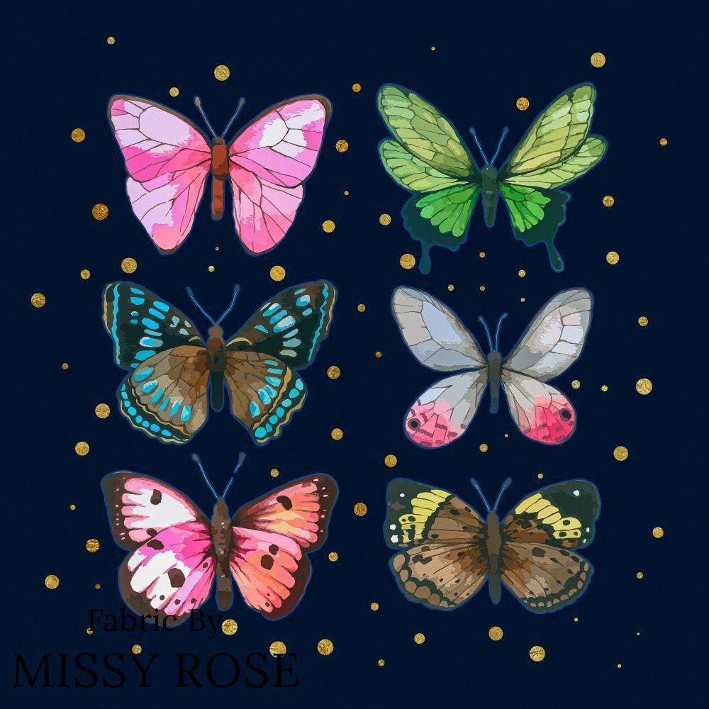 Design 116 Panel Fabric – custom printed pre-order fabric Australia | Fabric by Missy Rose
