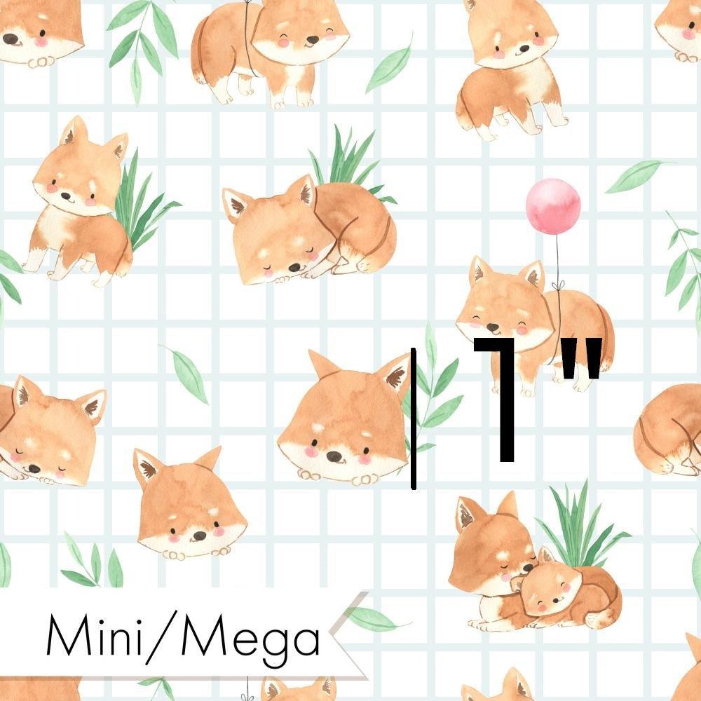 Design 117 Dingo Fabric – premium custom printed fabric for sewing | Fabric by Missy Rose