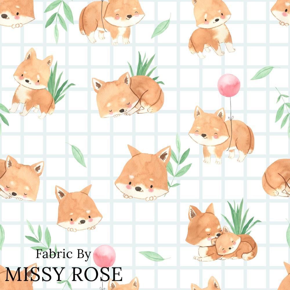 Design 117 Dingo Fabric – custom printed pre-order fabric Australia | Fabric by Missy Rose