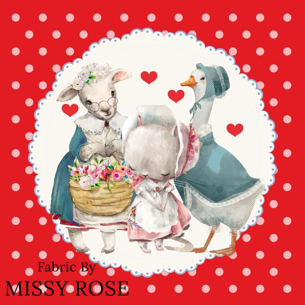 Design 118 Panel Fabric – Australian custom printed fabric pre-order | Fabric by Missy Rose