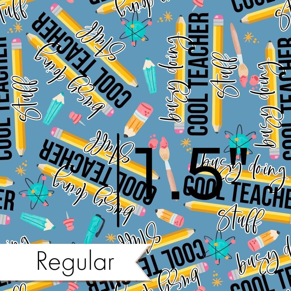 Design 125 Cool Teacher Fabric – pre-order designer fabric Australia | Fabric by Missy Rose