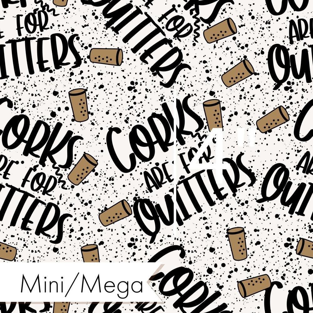 Design 126 Corks Fabric – premium custom printed fabric for sewing | Fabric by Missy Rose