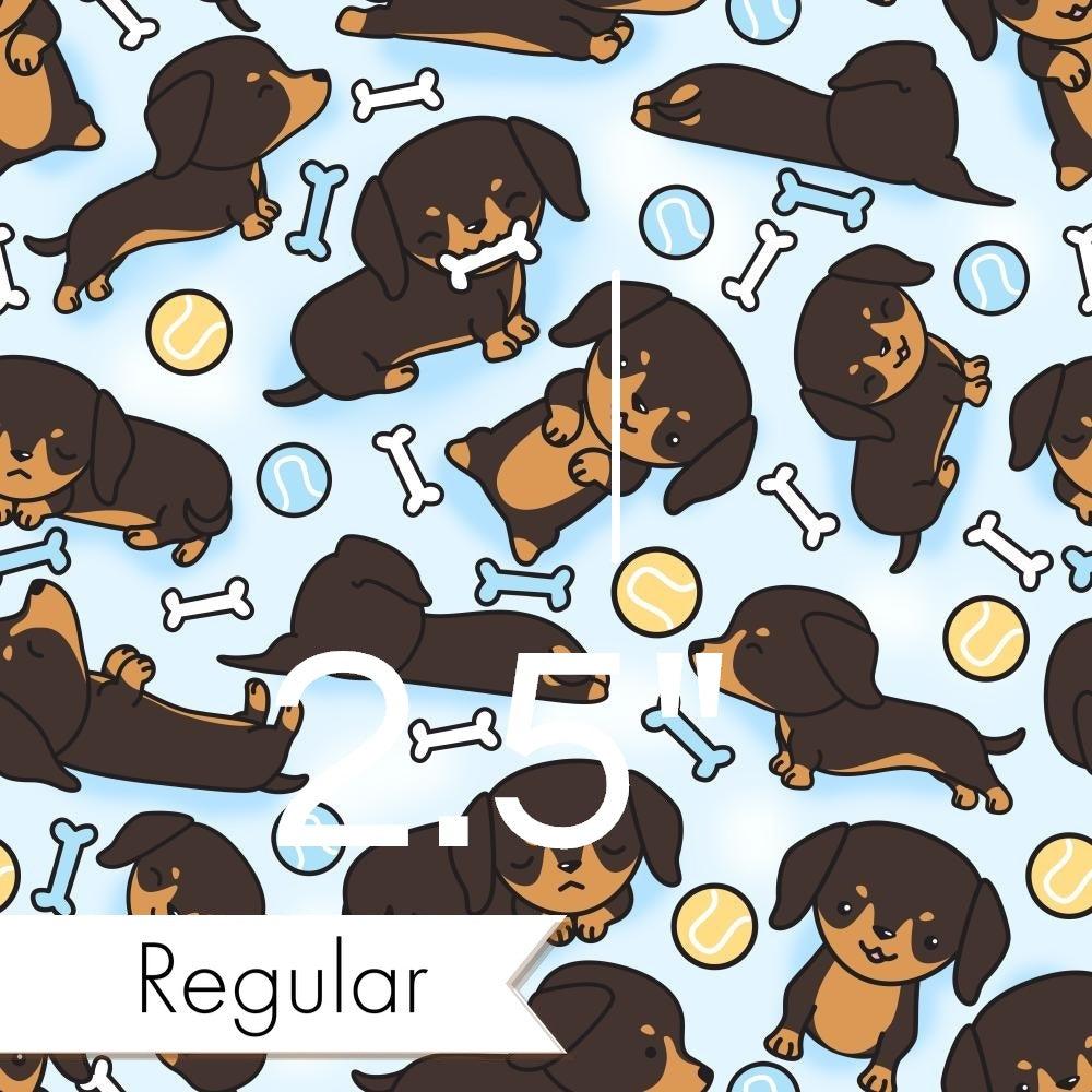 Design 127 Sausage Dog Fabric – pre-order designer fabric Australia | Fabric by Missy Rose