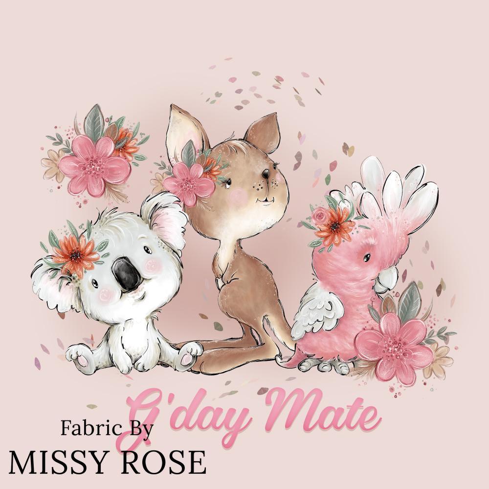 Design 13 Panel Fabric – custom printed pre-order fabric Australia | Fabric by Missy Rose