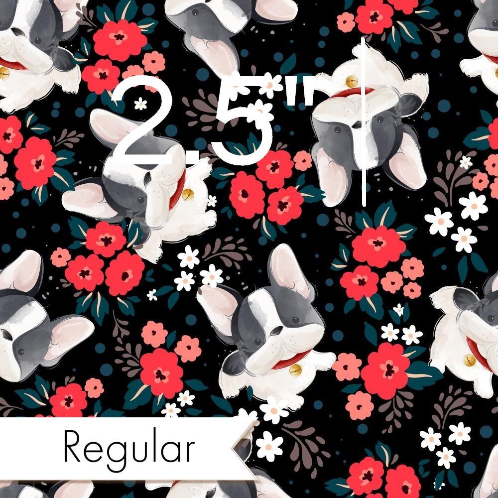 Design 130 Black Frenchie Fabric – Australian custom printed fabric pre-order | Fabric by Missy Rose