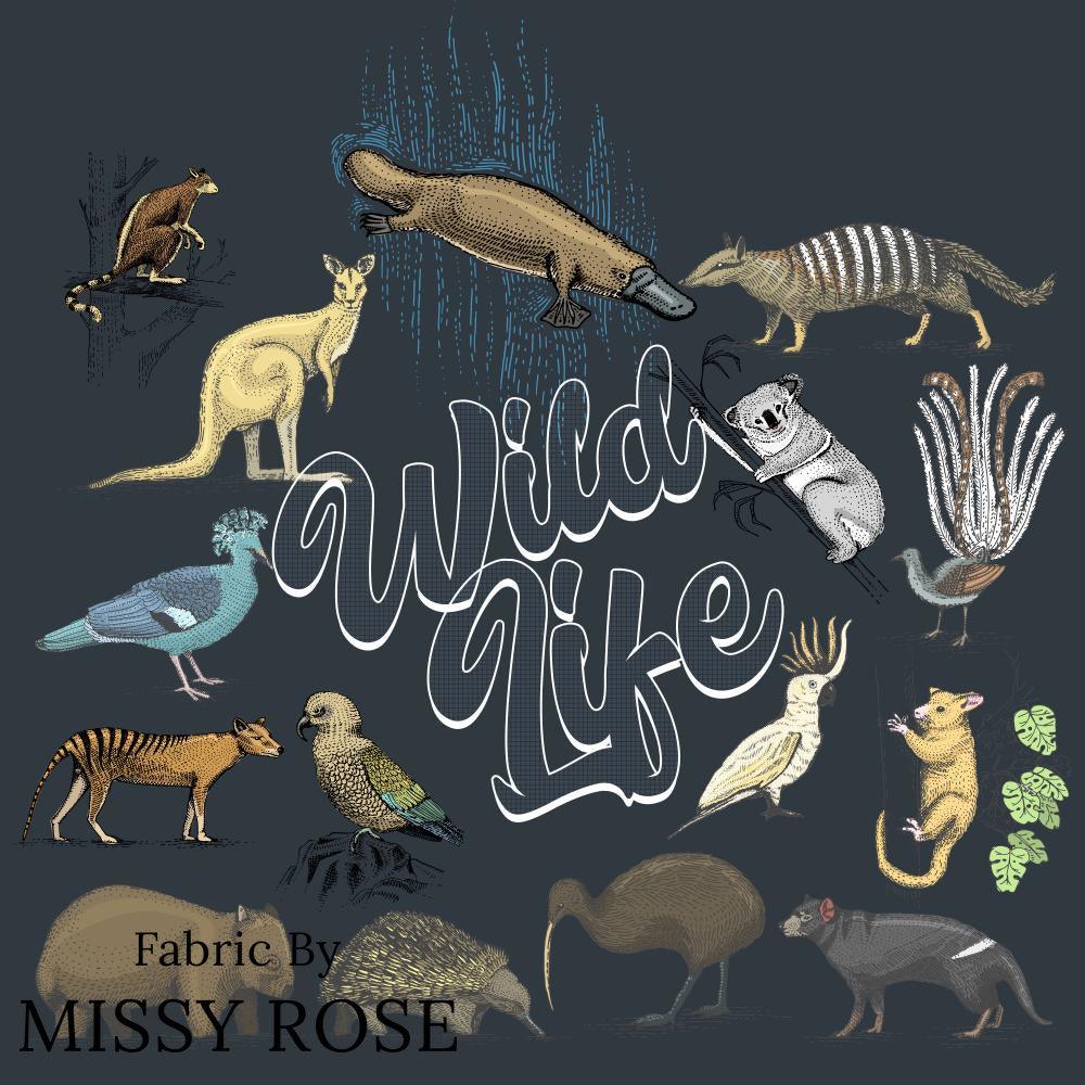 Design 132 Panel Fabric – made-to-order custom fabric by the metre | Fabric by Missy Rose