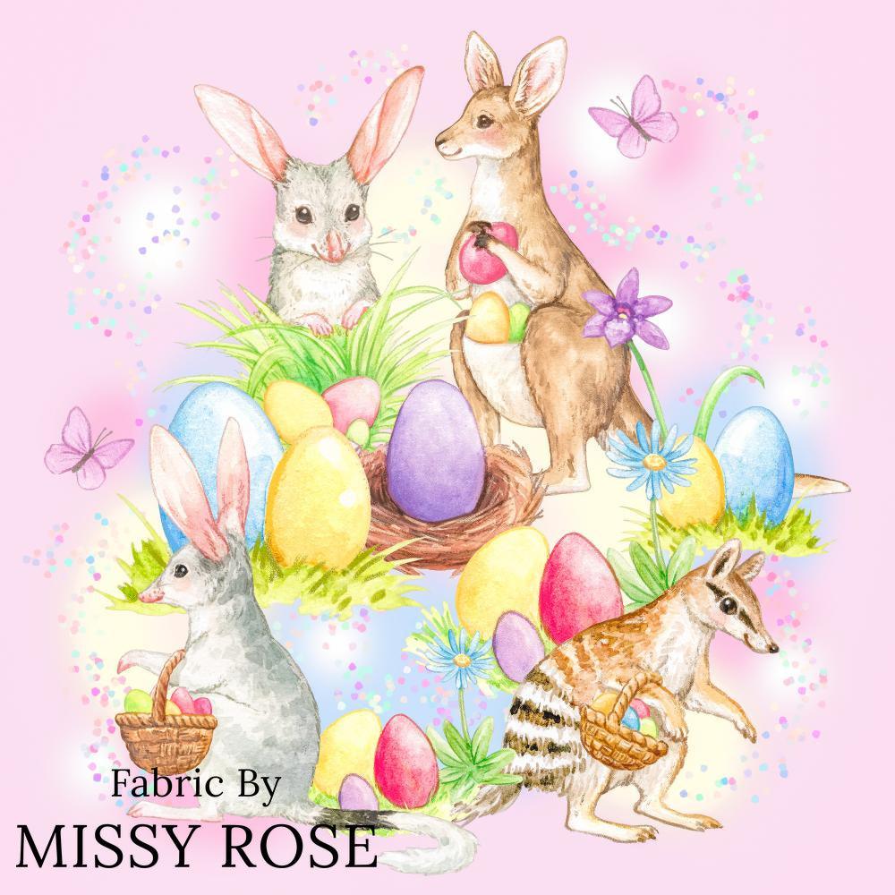 Design 134 Panel Fabric – custom printed pre-order fabric Australia | Fabric by Missy Rose